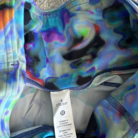 Lululemon SeaWheeze Fast and Free High-Rise Tight 25" in Euphoria Multi Size 4 - Picture 5 of 6